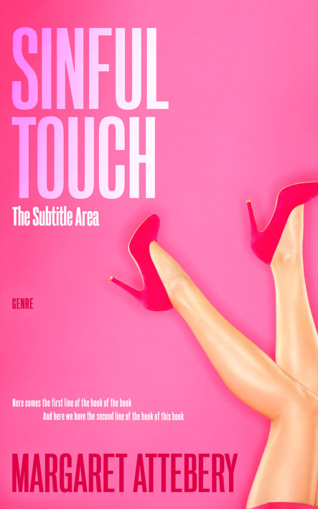 Front view of Tickle Me Pink #12086 - Premade Erotica Book Cover