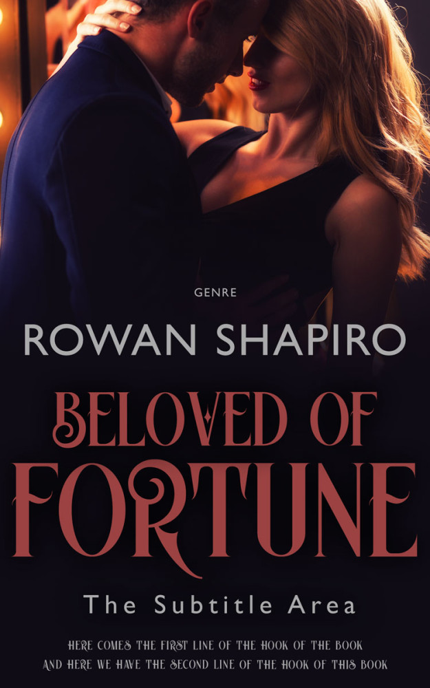 Front view of Santa Fe #12177 - Premade Erotica Book Cover