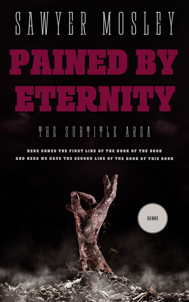 Front view of Gondola #12225 - Premade Apocalyptica Book Cover