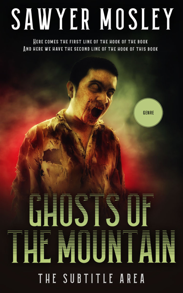 Front view of Muddy Waters #12244 - Premade Apocalyptica Book Cover