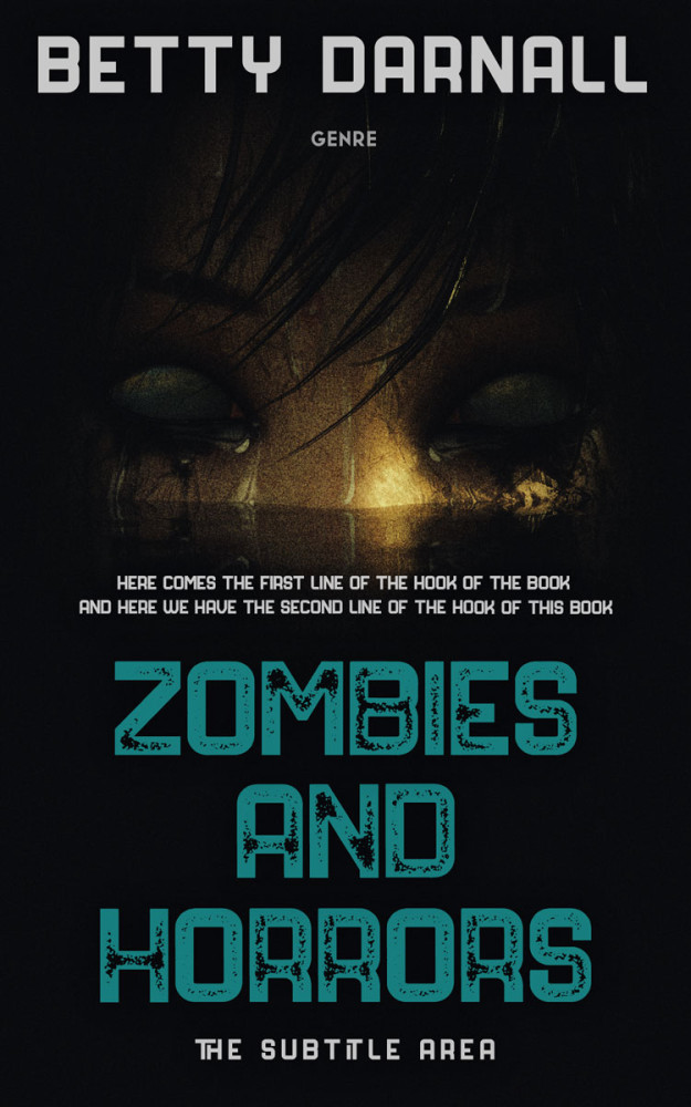 Front view of Woodsmoke #12315 - Premade Horror Book Cover