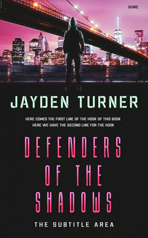 Front view of Can Can #12463 - Premade Mystery & Thriller & Suspense Book Cover