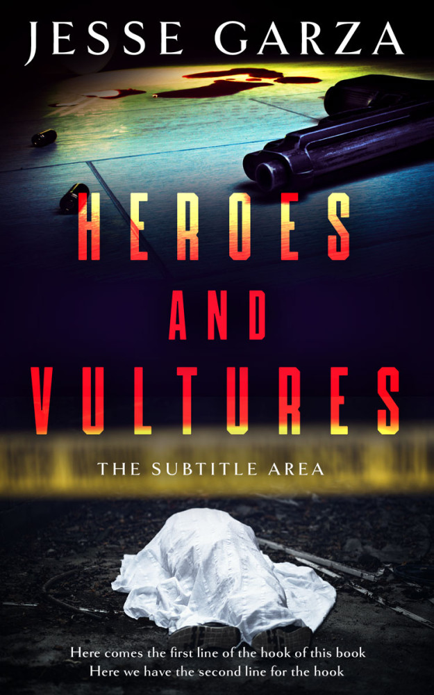 Front view of Eunry #12496 - Premade Mystery & Thriller & Suspense Book Cover