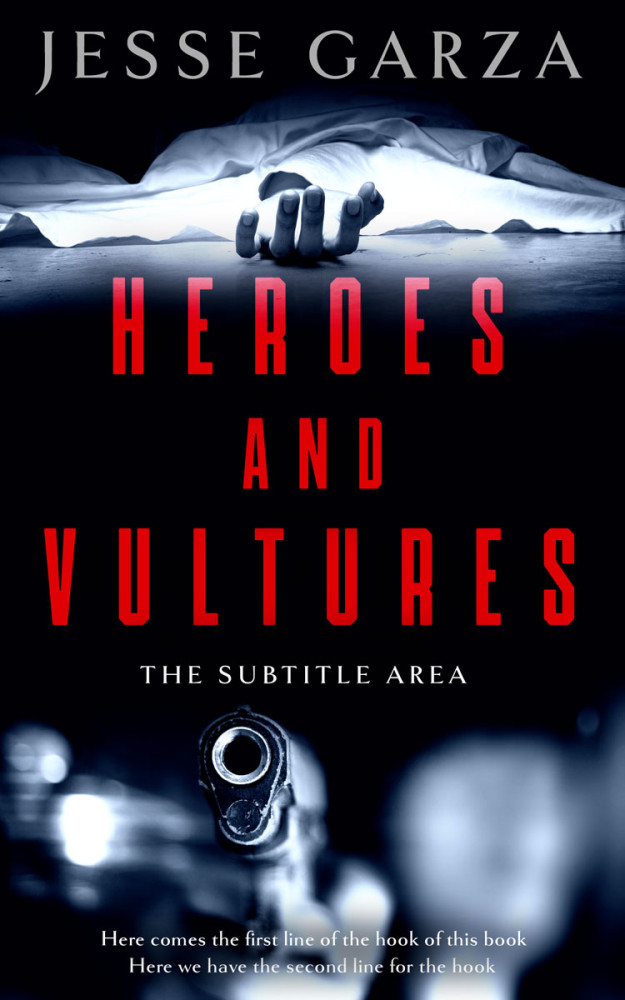 Front view of Vulcan #12497 - Premade Mystery & Thriller & Suspense Book Cover