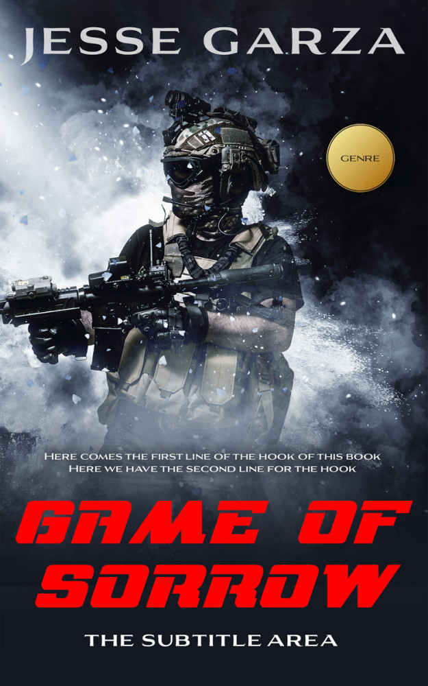 Front view of My Pink #12515 - Premade Mystery & Thriller & Suspense Book Cover