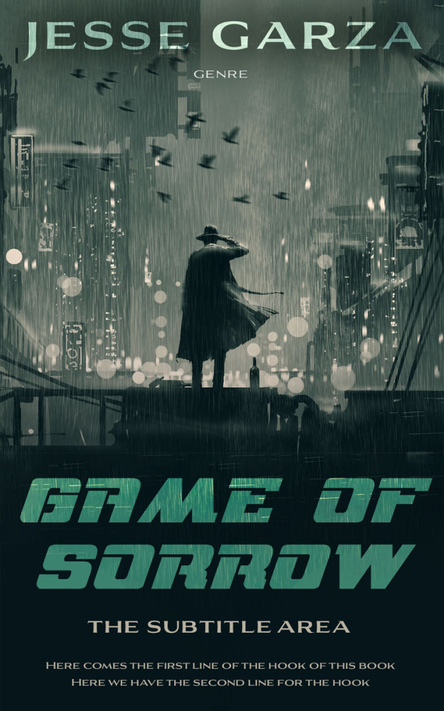 Front view of Outer Space #12521 - Premade Action & Adventure Book Cover