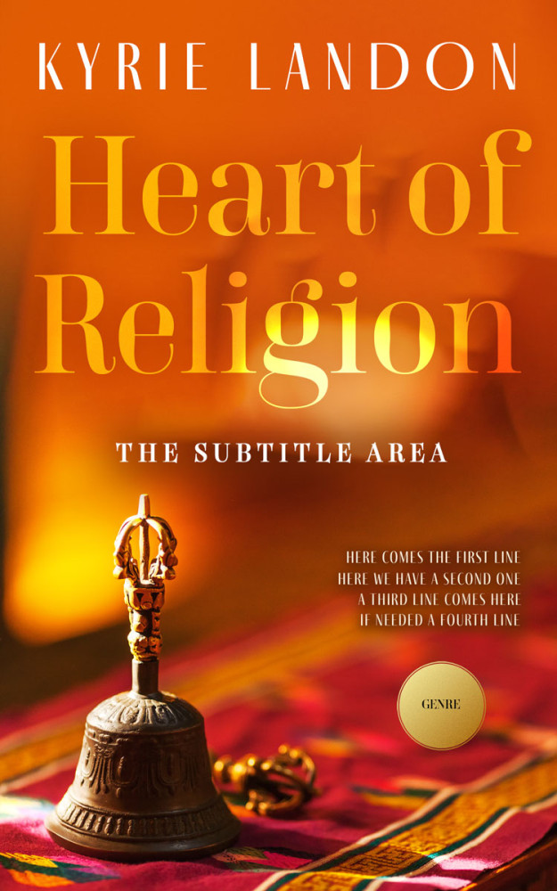 Front view of Rock Spray #12564 - Premade Religion & Spirituality Book Cover