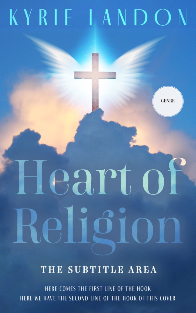 Front view of San Marino #12567 - Premade Religion & Spirituality Book Cover