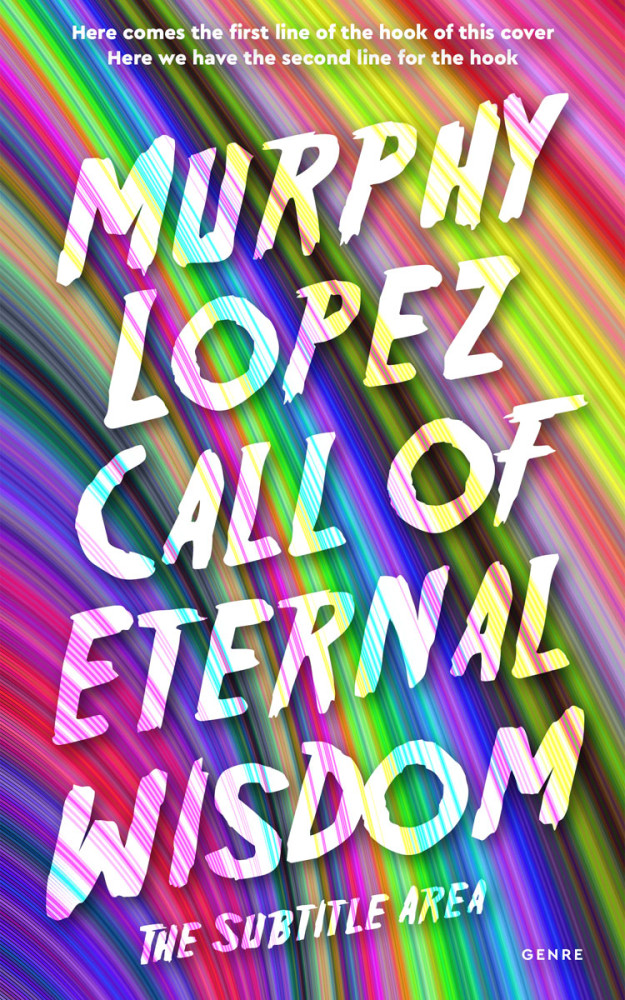 Front view of Trendy Pink #12749 - Premade Abstract Book Cover