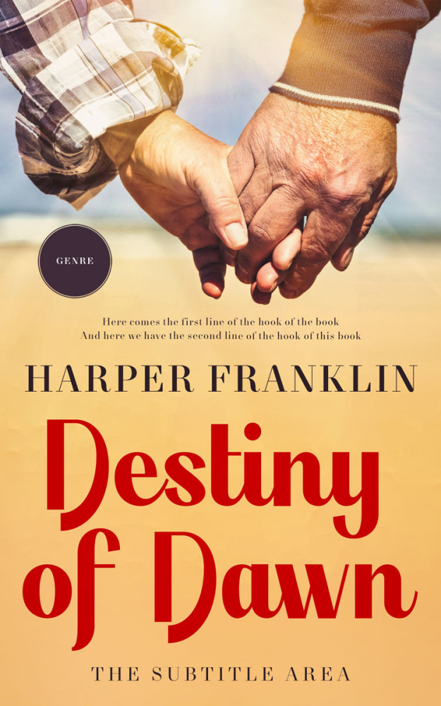 Front view of Tacao #12784 - Premade Romance Book Cover