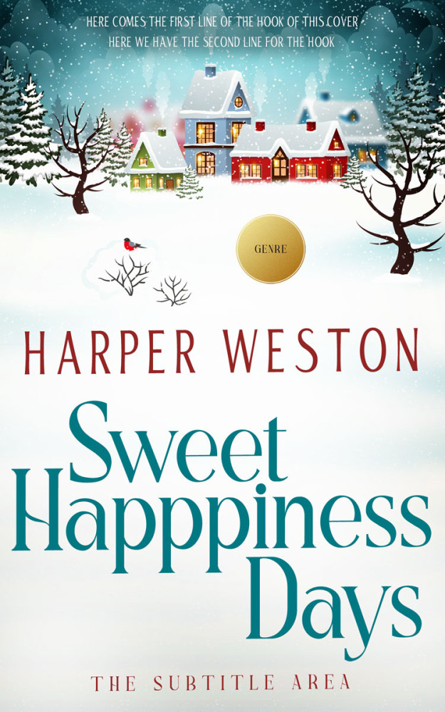 Front view of Casal #12974 - Premade Abstract Book Cover