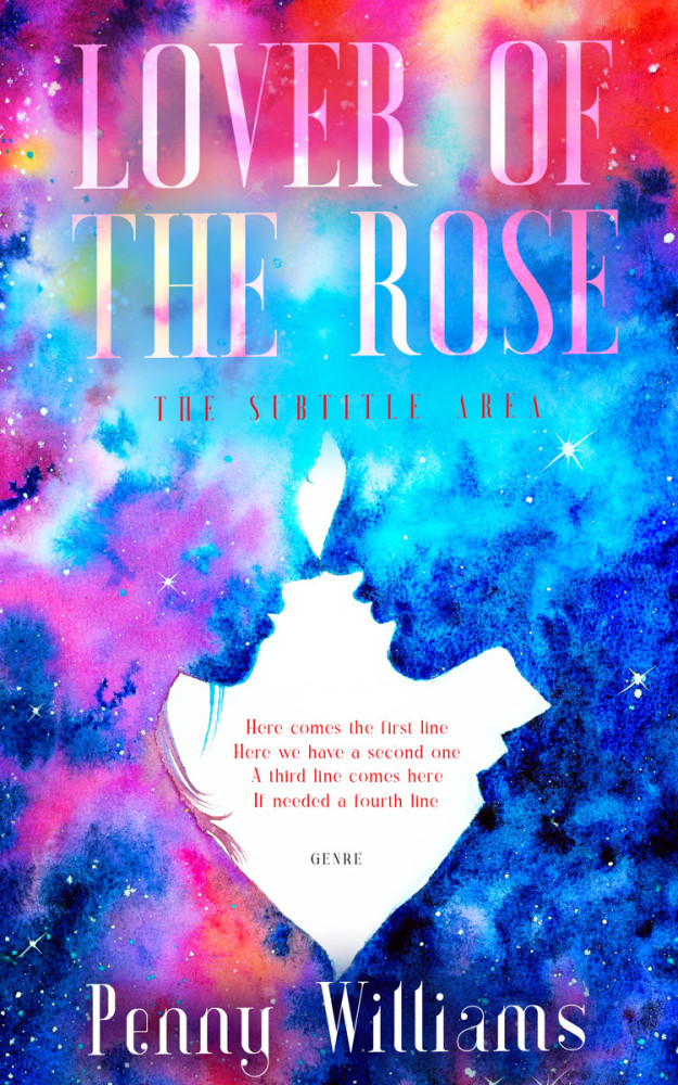 Front view of Shocking #12989 - Premade Romance Book Cover