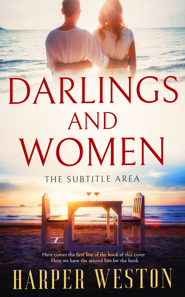 Front view of Bastille #12991 - Premade Romance Book Cover