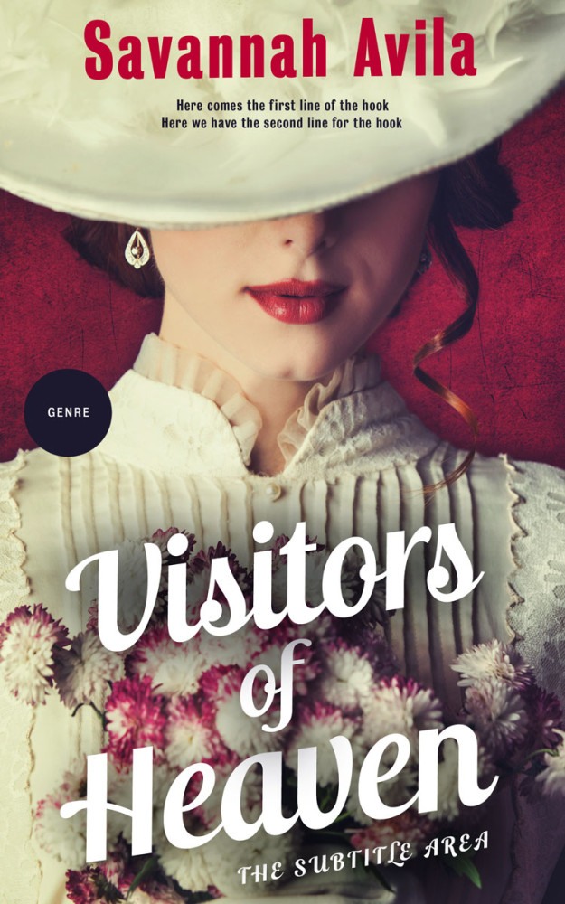 Front view of Thistle Green #13032 - Premade Romance Book Cover