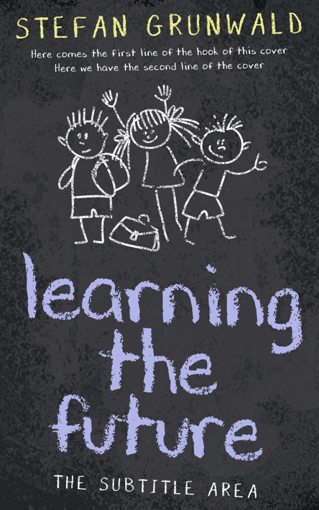 Front view of Tuna #13152 - Premade Education Book Cover