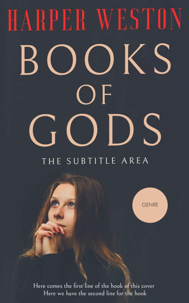 Front view of Outer Space #13175 - Premade Religion & Spirituality Book Cover