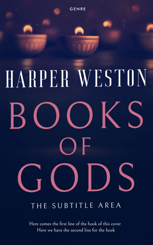 Front view of Bunting #13183 - Premade Religion & Spirituality Book Cover