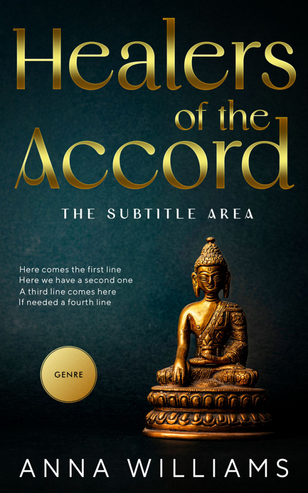 Front view of Aztec #13194 - Premade Health & Mind & Body Book Cover