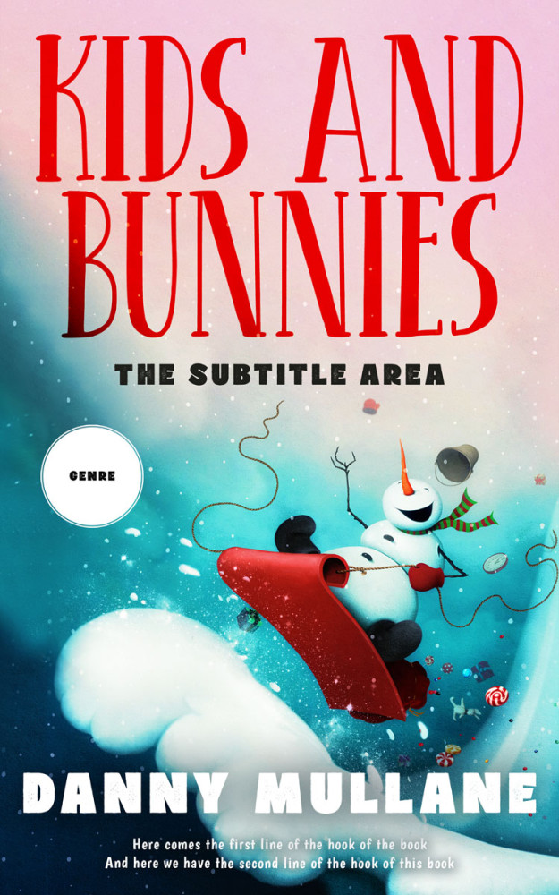 Front view of Bon Jour #13205 - Premade Action & Adventure Book Cover