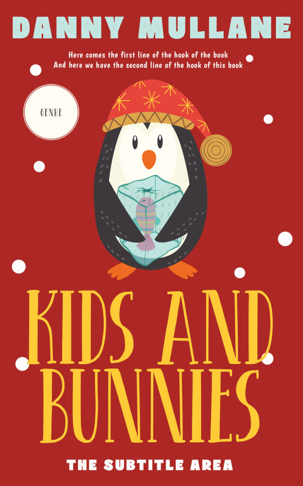 Front view of Mexican Red #13212 - Premade Teen & Young Adult Book Cover