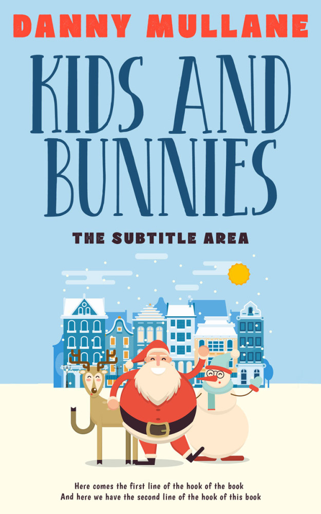 Front view of Jagged Ice #13214 - Premade Business Book Cover