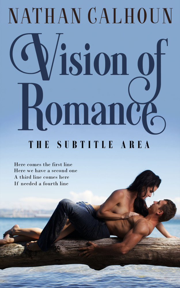 Front view of Polo Blue #13315 - Premade Erotica Book Cover