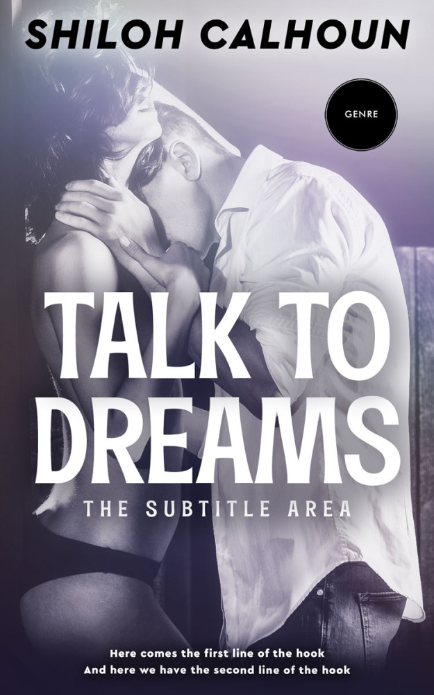 Front view of French Gray #13360 - Premade Erotica Book Cover