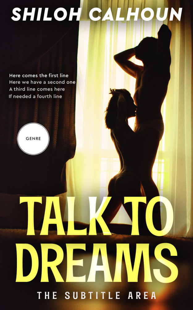 Front view of Oil #13363 - Premade Erotica Book Cover