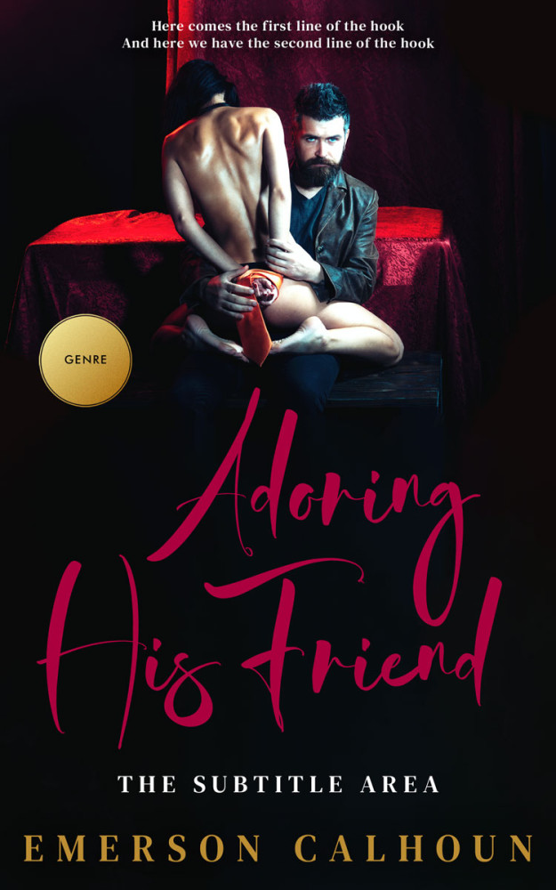 Front view of Woodsmoke #13380 - Premade Erotica Book Cover | BookCoverZone