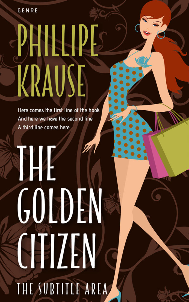 Front view of Whiskey #13435 - Premade Abstract Book Cover