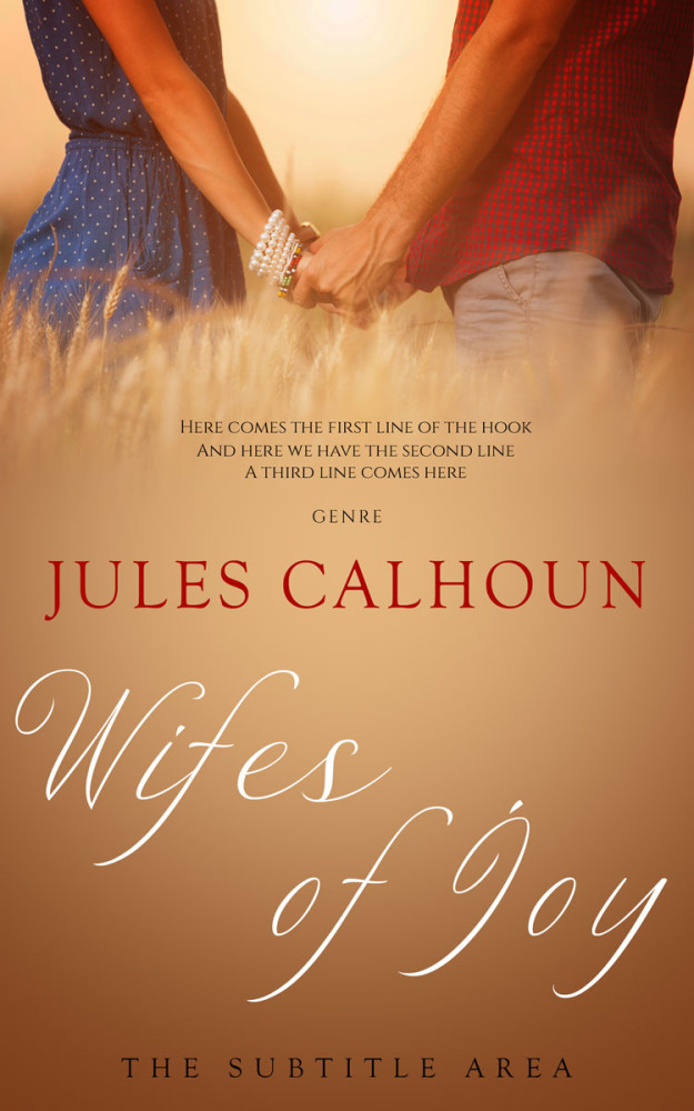 Front view of Muddy Waters #13462 - Premade Romance Book Cover