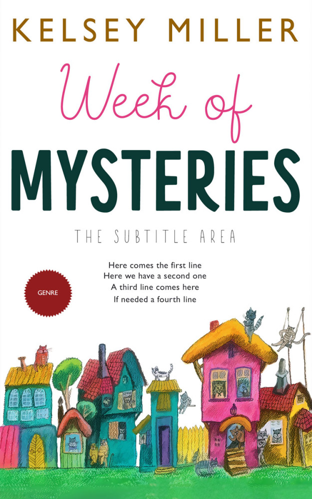 Front view of Plantation #13593 - Premade Fantasy Book Cover