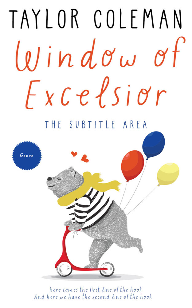 Front view of Timberwolf #13650 - Premade Teen & Young Adult Book Cover