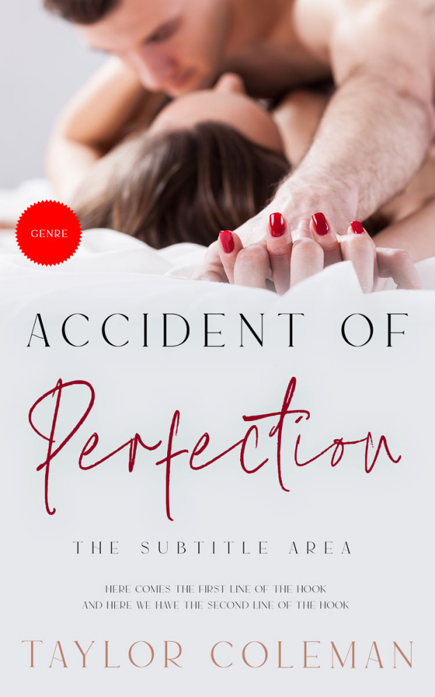 Front view of Bon Jour #13657 - Premade Erotica Book Cover