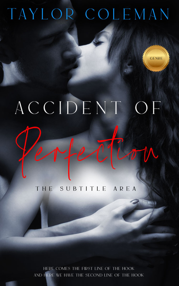 Front view of Pink Swan #13660 - Premade Erotica Book Cover