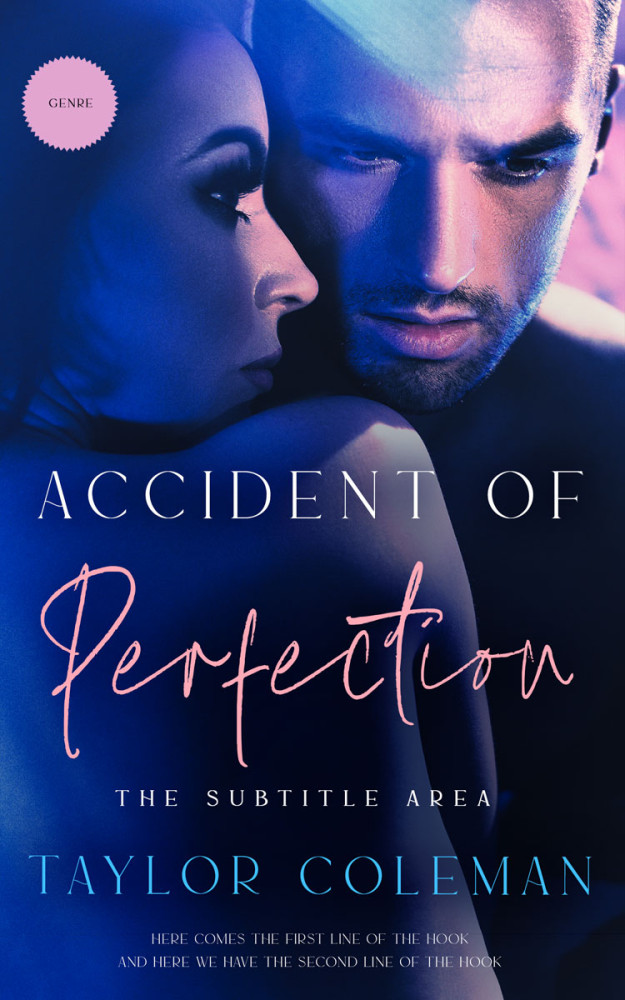 Front view of Blue Zodiac #13662 - Premade Erotica Book Cover