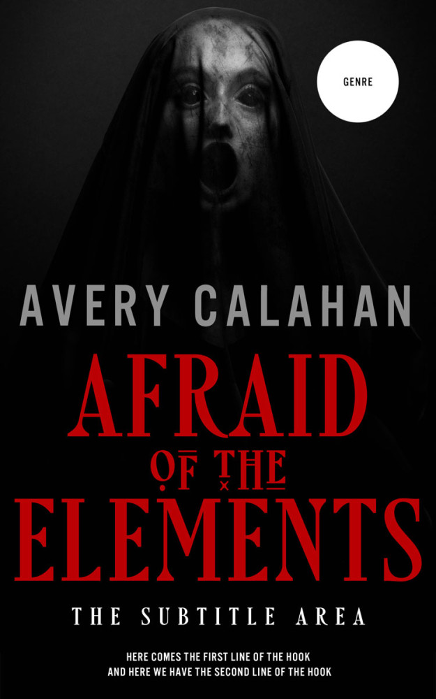 Front view of Well Read #13718 - Premade Horror Book Cover