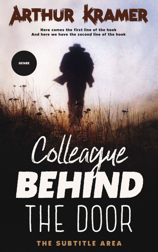 Front view of Cocoa Brown #13750 - Premade Mystery & Thriller & Suspense Book Cover