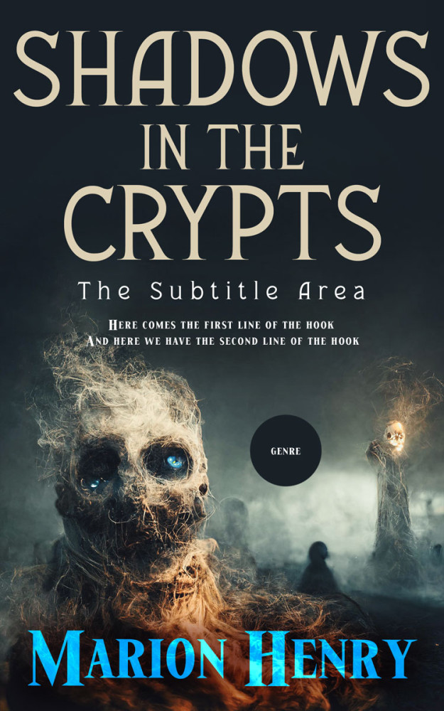 Front view of Shark #13774 - Premade Mystery & Thriller & Suspense Book Cover