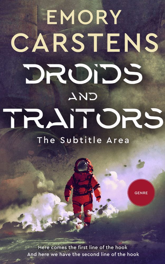 Front view of Gravel #13863 - Premade Science Fiction Book Cover