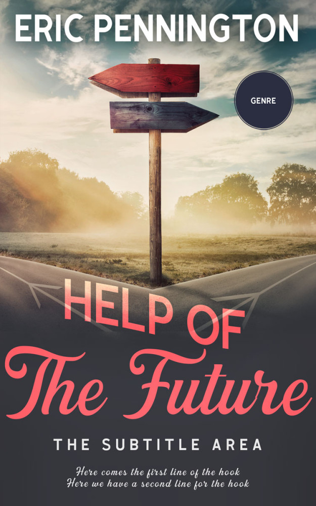 Front view of Tundora #14025 - Premade Self-Improvement & Self-Help Book Cover