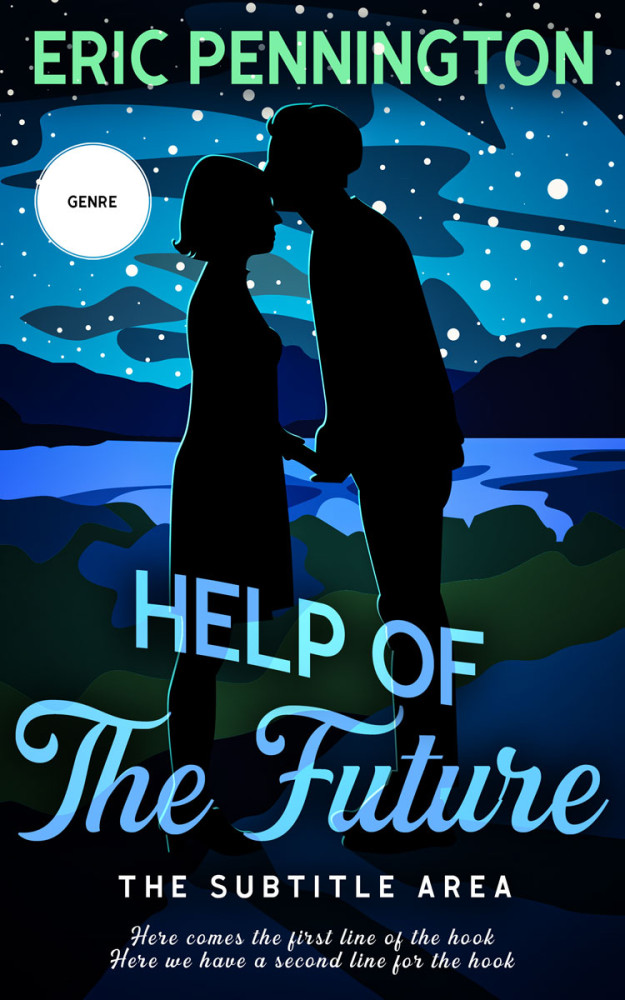 Front view of Firefly #14032 - Premade Romance Book Cover