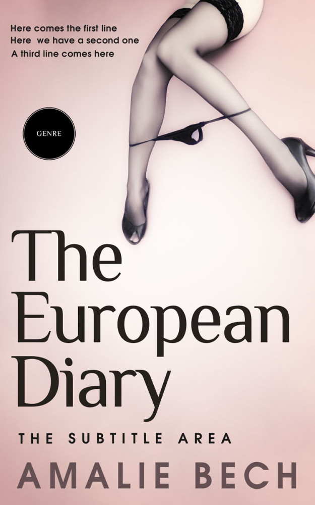 Front view of Bizarre #14126 - Premade Erotica Book Cover