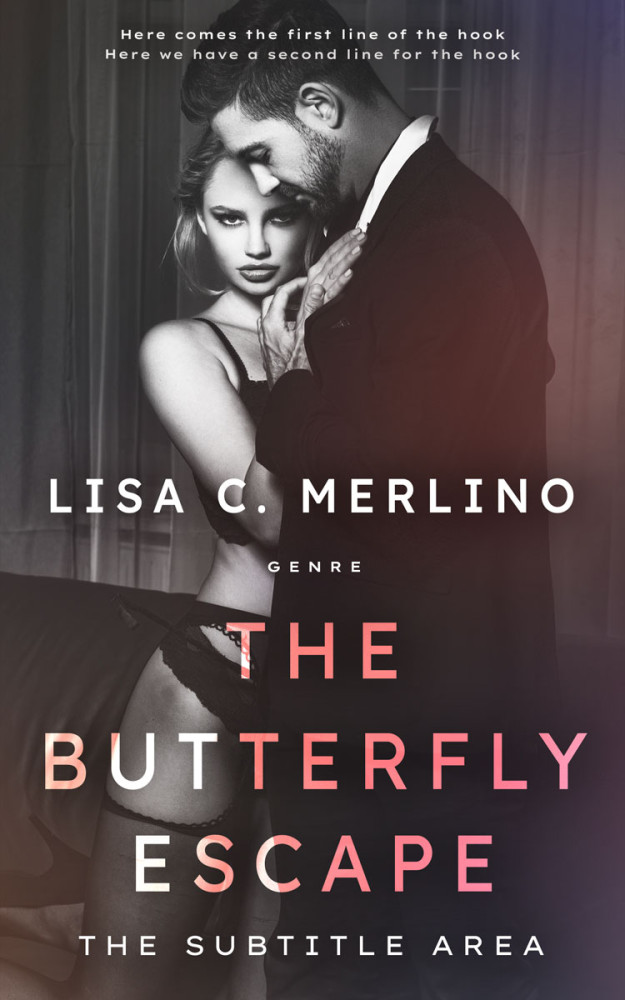 Front view of Thunder #14160 - Premade Erotica Book Cover