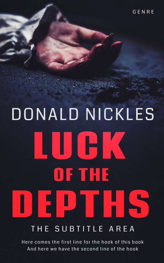 Front view of Steel Gray #14200 - Premade Mystery & Thriller & Suspense Book Cover