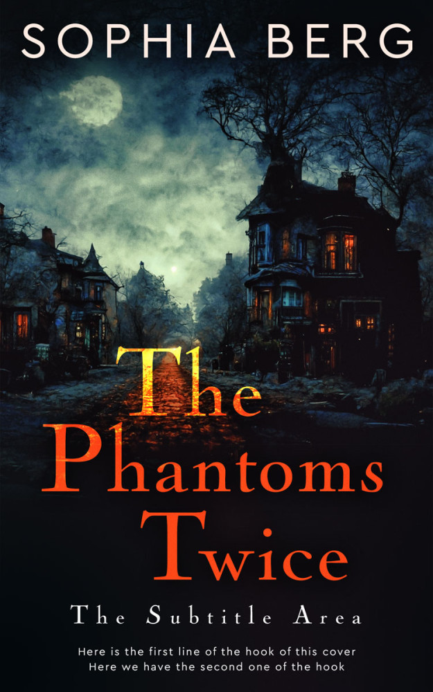 Front view of Woodsmoke #14225 - Premade Horror Book Cover