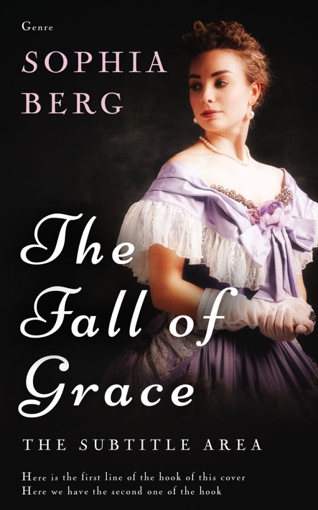 Front view of Clam Shell #14235 - Premade Historical Book Cover | BookCoverZone