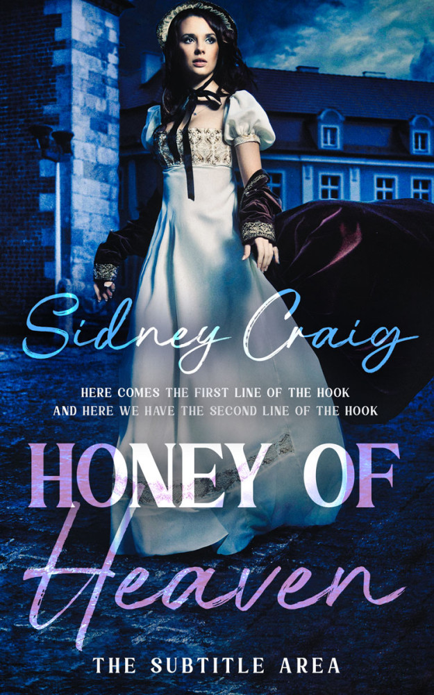 Front view of Gray Suit #14251 - Premade Horror Book Cover