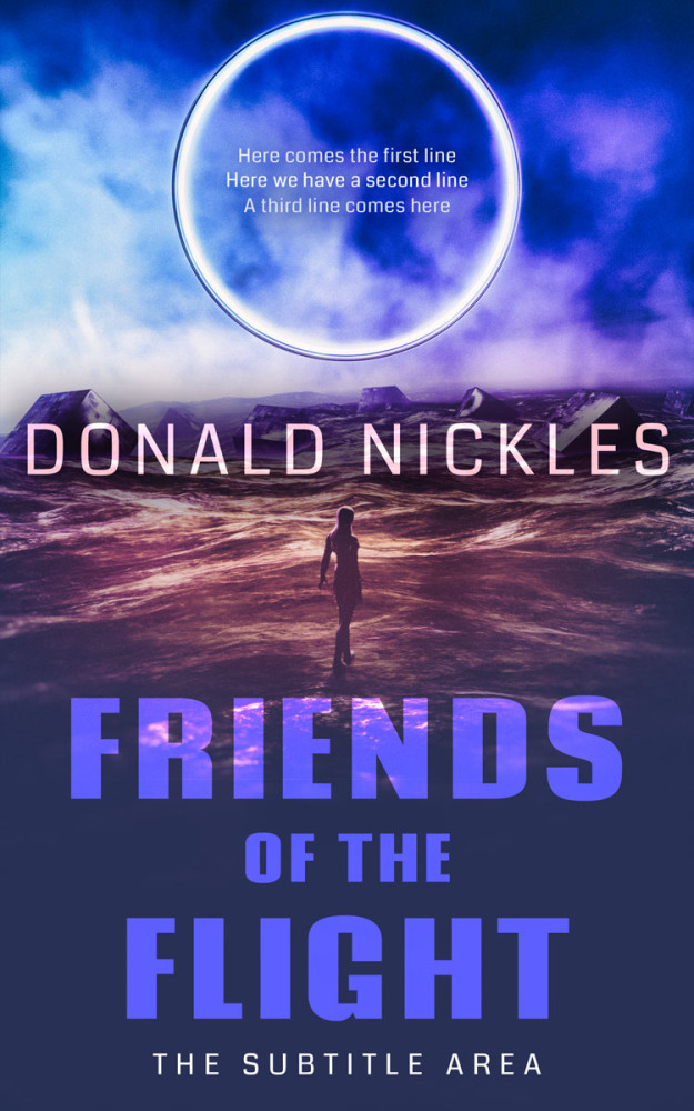 Front view of Martinique #14324 - Premade Paranormal & Urban Book Cover