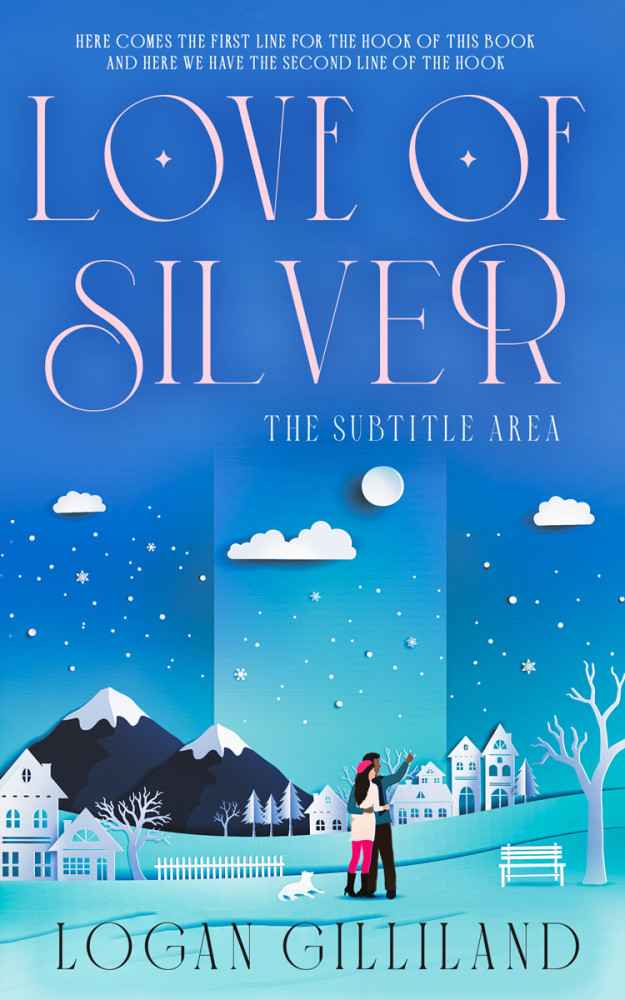 Front view of Mariner #14393 - Premade Romance Book Cover